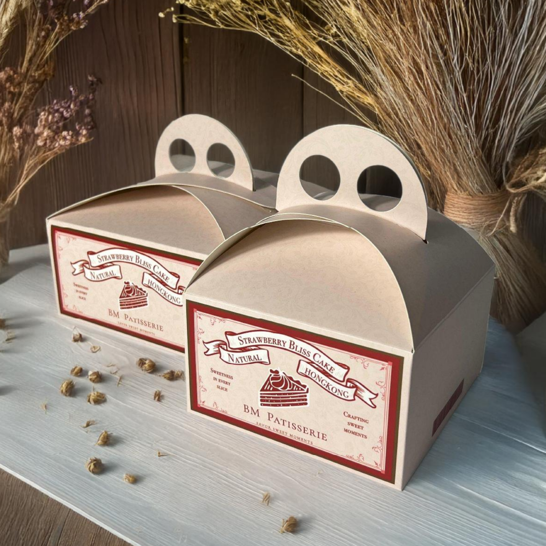 Pig's Nose Cake Folding Box